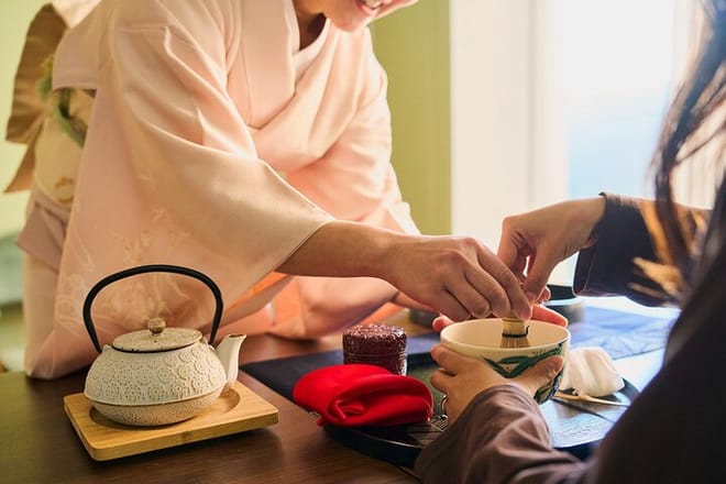 Tokyo: Tea Ceremony & Japanese Sweets Making