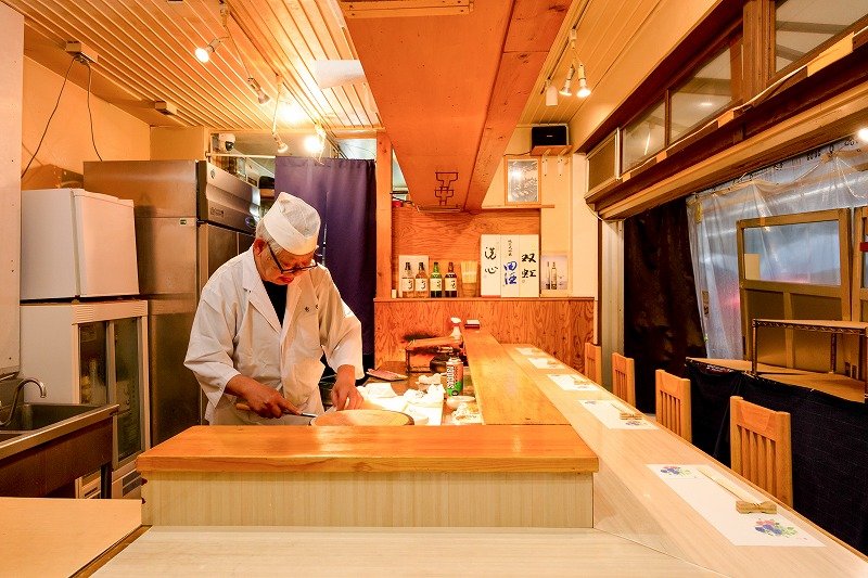 Edomae sushi at Tsukiji Shutoku Ganso