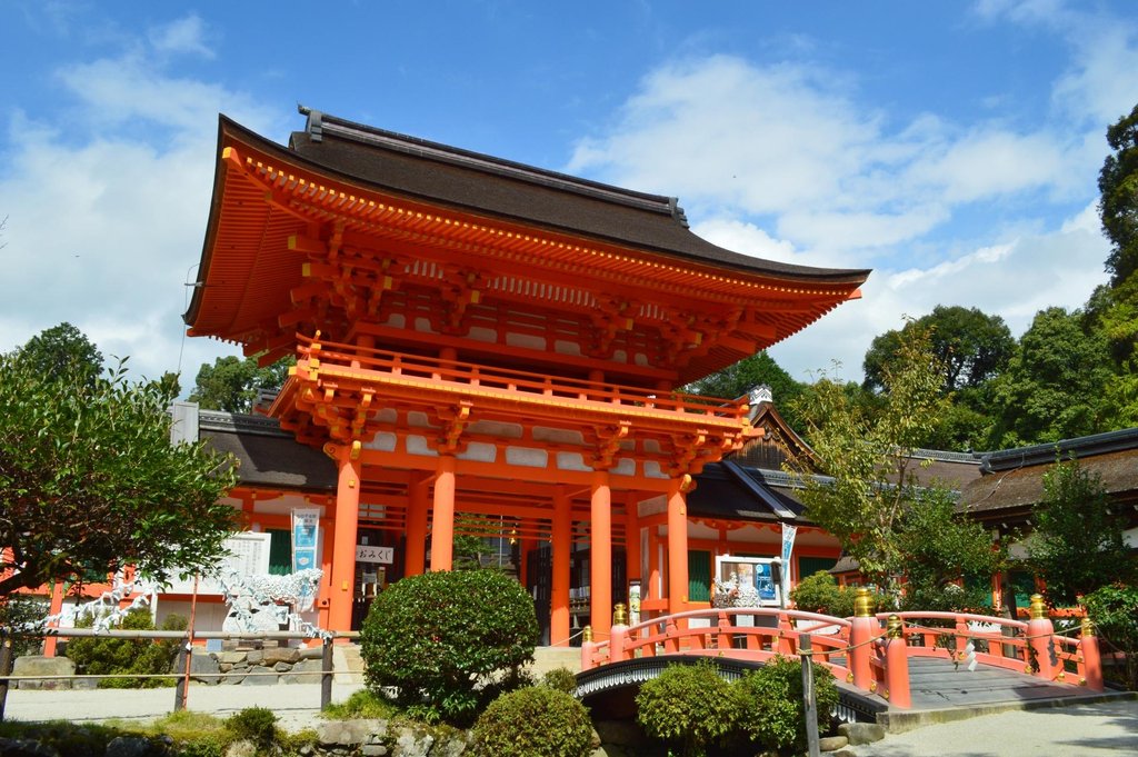 Peaceful temple grounds in Kyoto
