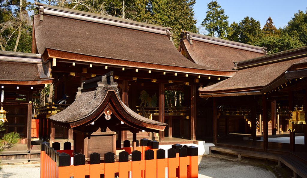 Kamigamo Shrine tatezuna sand cones in Kyoto