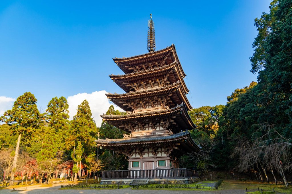 Daigo-ji pagoda on Mount Daigo