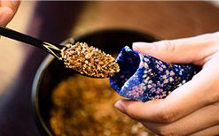 Traditional Japanese incense materials and tools