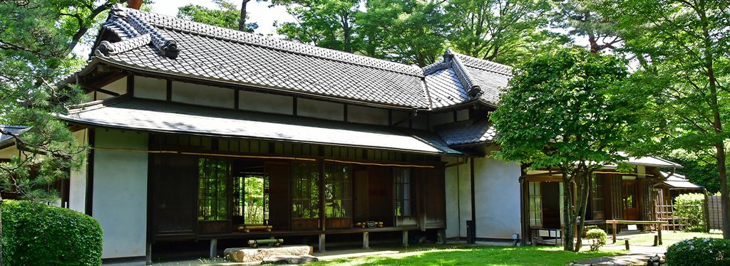 Historic buildings at Edo-Tokyo Open Air Architectural Museum